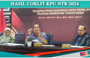 Jumlah Pemilih di NTB Bertambah 56.221