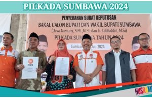 Johan Rosihan Serahkan SK DPP PKS Untuk Novi-Talif