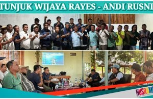 Acara Dikemas Maksimal, Jarot-Ansori Deklarasi 11 Agustus di Taman Kerato