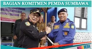 Pos Damkar di Moyo Hilir Diresmikan