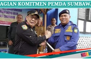 Pos Damkar di Moyo Hilir Diresmikan