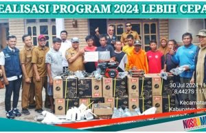 Dislutkan Sumbawa Serahkan 10 Unit Mesin Ketinting untuk Nelayan