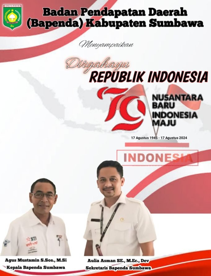 KELUARGA BESAR BAPENDA SUMBAWA : DIRGAHAYU RI KE-79