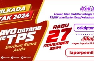 AYO KE TPS : RABU 27 NOVEMBER 2024 !
