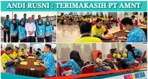 Gandeng PMI Sumbawa, AMNT Gelar Donor Darah Rutin