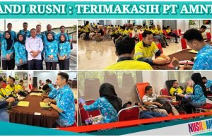 Gandeng PMI Sumbawa, AMNT Gelar Donor Darah Rutin