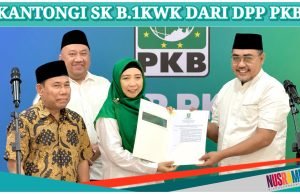 PKB Resmi Usung Rohmi-Firin di Pilkada NTB
