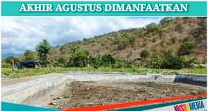 Rehab Kolam Induk BBIAT Rhee Sedikit Lagi Tuntas