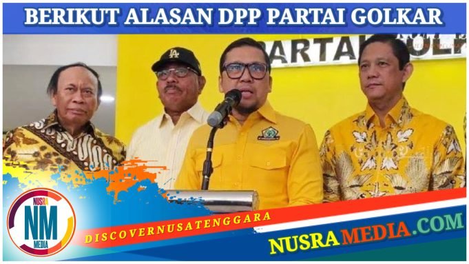 Arah Dukungan Golkar di Pilgub NTB Akhirnya Terjawab