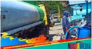 16 Desa Alami Kekeringan, BPBD Sumbawa Distribusikan Air Bersih