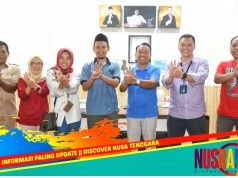 GM Telkom Nusra yang Baru Temui Kepala Diskominfotik NTB