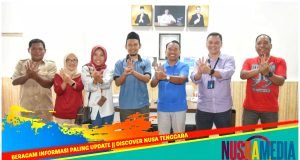 GM Telkom Nusra yang Baru Temui Kepala Diskominfotik NTB