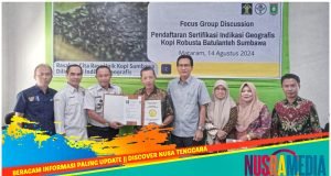 Pemda Sumbawa Fasilitasi Pendaftaran IG Kopi Robusta Batu Lanteh