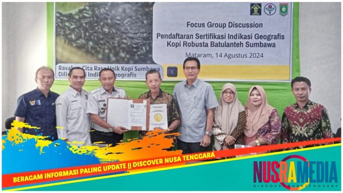 Pemda Sumbawa Fasilitasi Pendaftaran IG Kopi Robusta Batu Lanteh