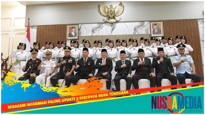Sebanyak 28 Paskibraka NTB Dikukuhkan
