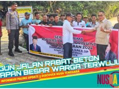 Masyarakat Desa Rempek-Gangga : “Terimakasih Sudirsah Sujanto”