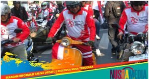 Gunakan Vespa Orange Pimpin “Riding Merdeka”, Pj Gubernur NTB : Ini adalah Momen Spesial