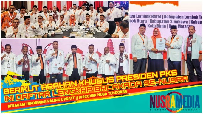 Johan Rosihan Dampingi Presiden PKS Serahkan “Golden Ticket” Untuk Bacakada se-Nusra