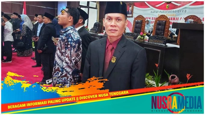 Politisi PDIP Ahmad Amrullah Resmi Dilantik Jadi Anggota DPRD Lombok Timur