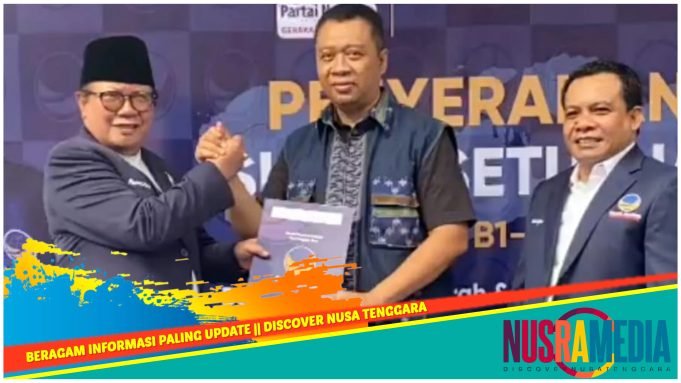 Terima B1KWK NasDem, Zul-Uhel Daftar ke KPU 28 Agustus Sesuai Arahan TGB