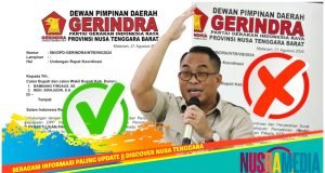 Undangan Rakor Gerindra NTB Dipalsukan