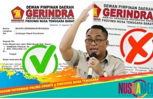 Undangan Rakor Gerindra NTB Dipalsukan