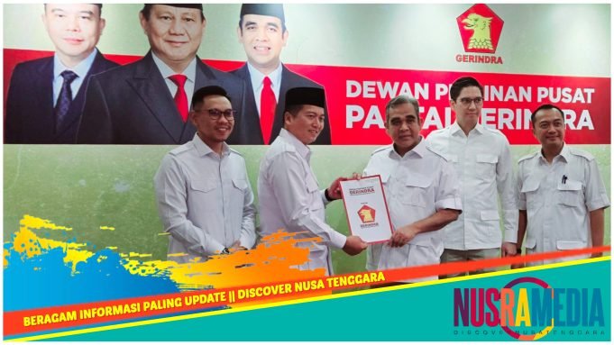 Iqbal-Dinda Resmi Terima Form Persetujuan Parpol KWK Gerindra