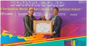 Pemprov NTB Dapat Penghargaan dari Kemenkumham RI