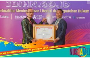 Pemprov NTB Dapat Penghargaan dari Kemenkumham RI