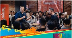 Gerakan Pemuda #SekaliLagi #TanyaBZ di Lombok Timur Dihadiri Ratusan Anak Muda