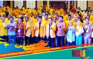 Golkar Resmi Serahkan B1KWK Untuk Cakada se-NTB