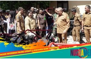 Bupati Sumbawa Serahkan Bantuan Alat Mesin Pertanian