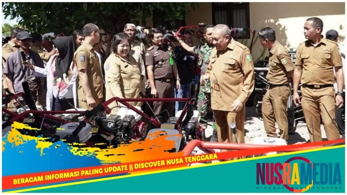 Bupati Sumbawa Serahkan Bantuan Alat Mesin Pertanian