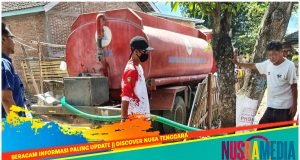 BPBD Sumbawa Salurkan 30 Ribu Liter Air Bersih di Dua Desa