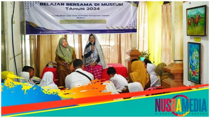 Disdikbud Sumbawa Ajak Siswa Belajar Bersama di Museum Daerah