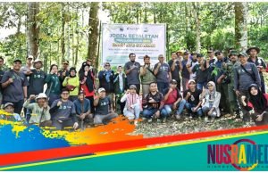 Bank NTB Syariah Tanam 1024 Bibit Pohon di Joben Lombok Timur
