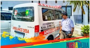 Desa Senawang Dapat Bantuan Mobil Ambulan dari Pemda Sumbawa