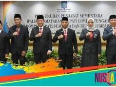 Sebanyak 5 Pjs Kepala Daerah di NTB Resmi Dilantik