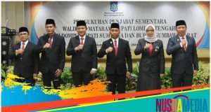 Sebanyak 5 Pjs Kepala Daerah di NTB Resmi Dilantik