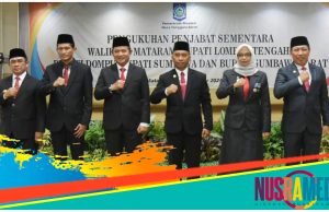 Sebanyak 5 Pjs Kepala Daerah di NTB Resmi Dilantik