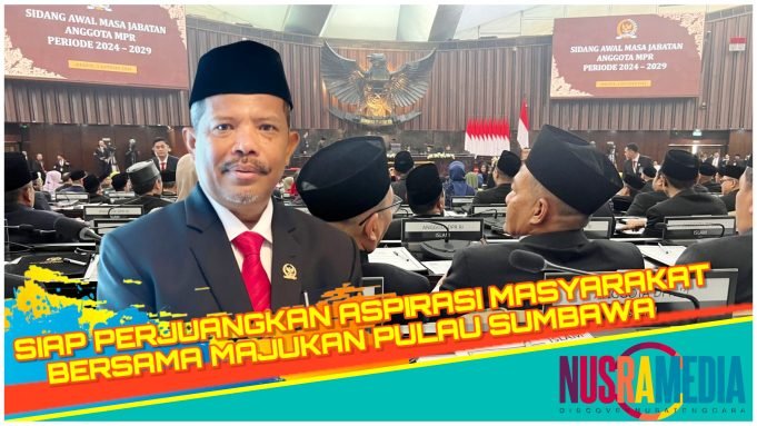 Resmi Dilantik Untuk Periode Keduanya, Anggota DPR RI Johan Rosihan : “Terimakasih Masyarakat Pulau Sumbawa”