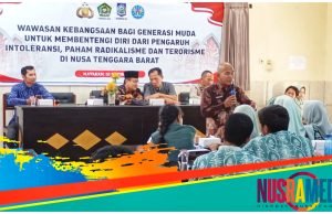Tanamkan Rasa Nasionalis, Polri Gelar Diskusi Wawasan Kebangsaan di SMAN 2 Mataram