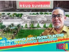 Progres Pembangunan Lanjutan Gedung RSUD Sumbawa Tren Positif