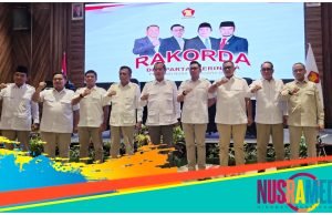 Gerindra NTB Gelar Rakorda, Seluruh Kader Diminta Tegak Lurus Satu Komando
