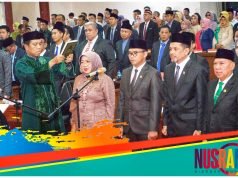 Pimpinan Defenitif DPRD NTB Resmi Dilantik