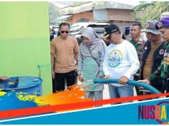 Pjs Bupati Sumbawa Droping Air Bersih ke Sejumlah Desa Terdampak Kekeringan