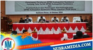 AKD DPRD Sumbawa Terbentuk