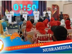 Debat Publik Perdana Pilkada Sumbawa Sukses