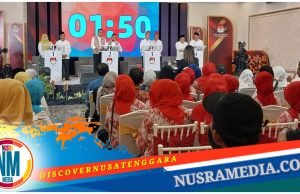 Debat Publik Perdana Pilkada Sumbawa Sukses