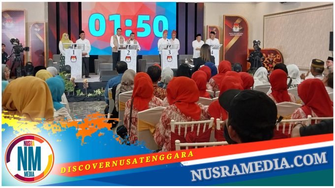 Debat Publik Perdana Pilkada Sumbawa Sukses